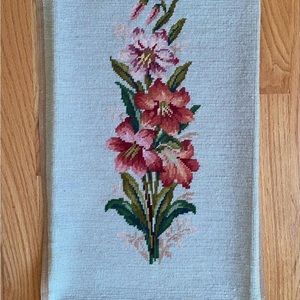 Vintage Day Lilly Floral Needlepoint